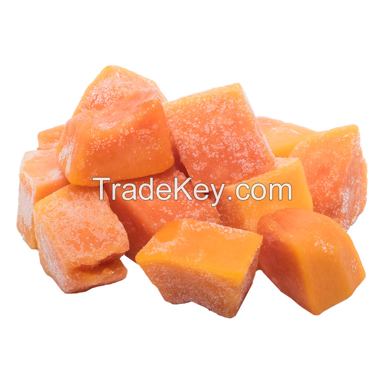 BEST FROZEN PAPAYA / SWEET TASTE / PERFECT FOR DESSERTS & HEALTHY RECIPES / MADE IN VIETNAM