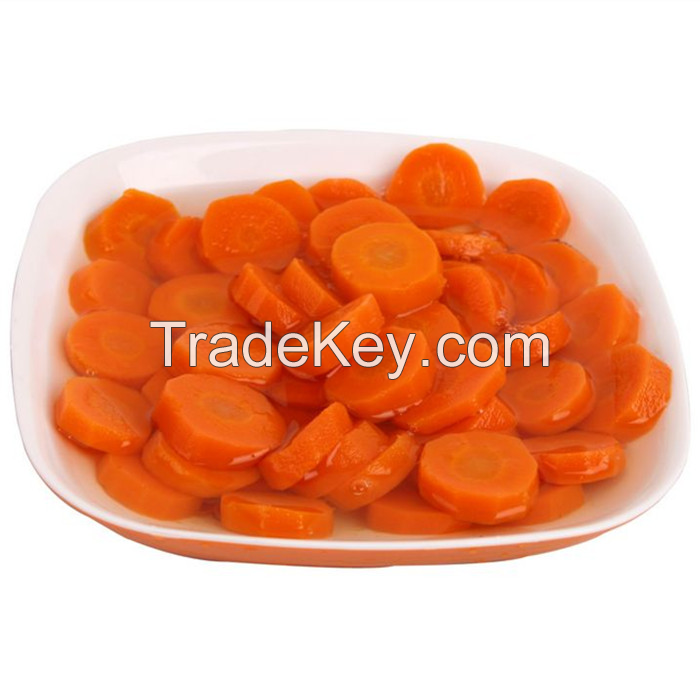 FRESHLY CANNED SLICED CARROTS / HIGH QUALITY / READY-TO-USE / MADE IN VIETNAM