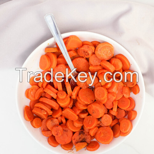 FRESHLY CANNED SLICED CARROTS / HIGH QUALITY / READY-TO-USE / MADE IN VIETNAM