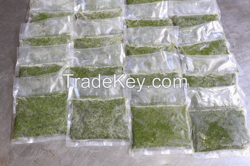 NATURAL FROZEN CASSAVA LEAVES / RICH IN VITAMINS / HIGHLY NUTRITIOUS / BEST PRICE / MADE IN VIETNAM