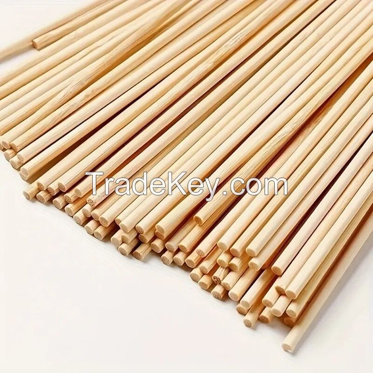 ULTRA-DURABLE AND SMOOTH BAMBOO STICKS FOR FOOD AND GARDEN / ETHICAL CHOICE / BEST PRICE / MADE IN VIETNAM