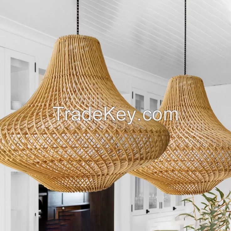 VERSATILE BAMBOO LANTERN FOR INDOOR &amp; OUTDOOR USE / HANDMADE ELEGANCE / SUSTAINABLE DECOR / MADE IN VIETNAM