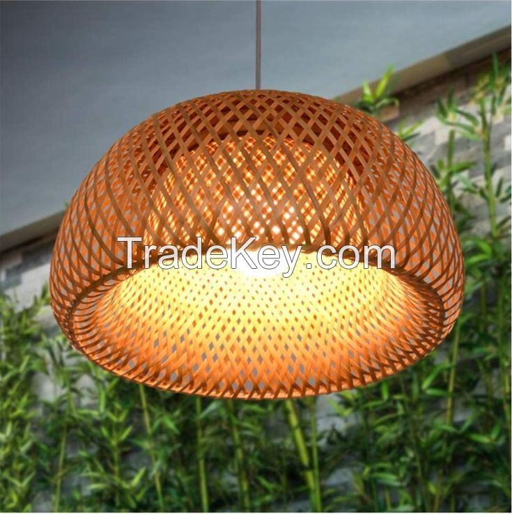 STYLISH BAMBOO PENDANT LAMP FOR A WARM GLOW / AUTHENTIC DESIGN / HIGH DURABILITY / MADE IN VIETNAM