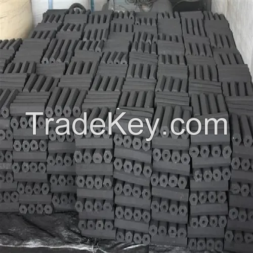 HIGH-DENSITY BBQ COCONUT CHARCOAL / LONG-LASTING BRIQUETTES / EXCELLENT VALUE / MADE IN VIETNAM