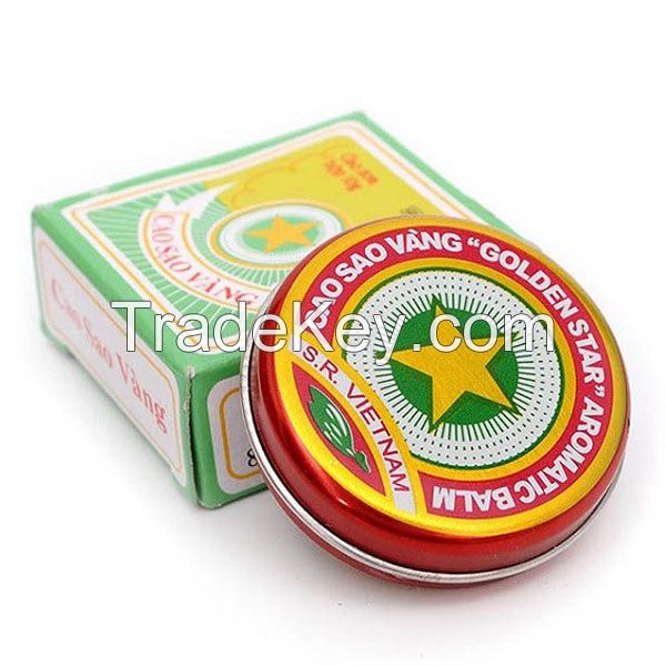 NATURAL AND EFFECTIVE GOLDEN STAR BALM / FAMILY HERITAGE / TRUSTED QUALITY / MADE IN VIETNAM