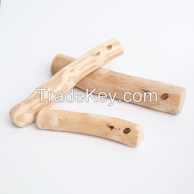 NATURAL COFFEE WOOD DOG CHEW TOY FROM VIETNAM / DURABLE DOG CHEW STICK / HIGH-QUALITY WOODEN CHEW FOR PETS