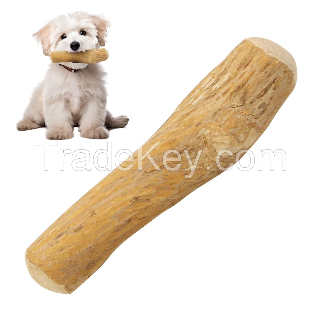 NATURAL WOODEN DOG CHEW STICKS / HIGH-QUALITY COFFEE WOOD CHEW TOYS / EXPORT FROM VIETNAM