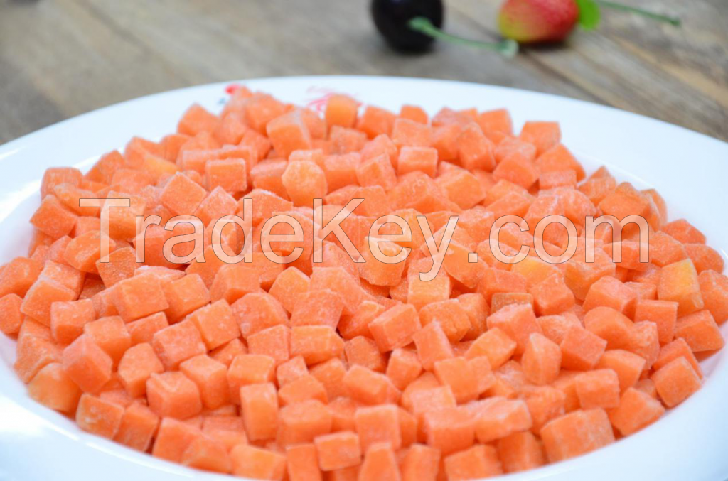 NATURAL FROZEN CARROT / RICH IN BETA-CAROTENE / WHOLE FOOD / CLEAN EATING