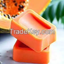 HYDRATING and SOFTENING PAPAYA SOAP BARS / NATURAL ESSENCE / AFFORDABLE PRICE