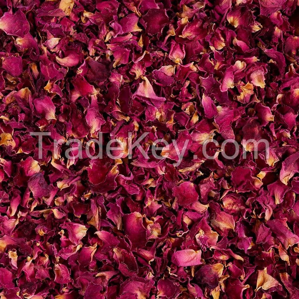 PREMIUM DRIED ROSE PETALS / CLEAN LABEL / PLANT-BASED / FLORAL INGREDIENT