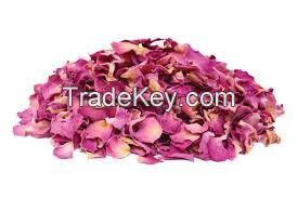 DRIED ROSE PETALS FOR INFUSION / CLEAN SOURCE / NATURAL COLOR & SCENT