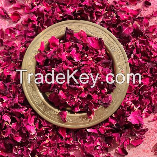 PREMIUM DRIED ROSE PETALS / CLEAN LABEL / PLANT-BASED / FLORAL INGREDIENT