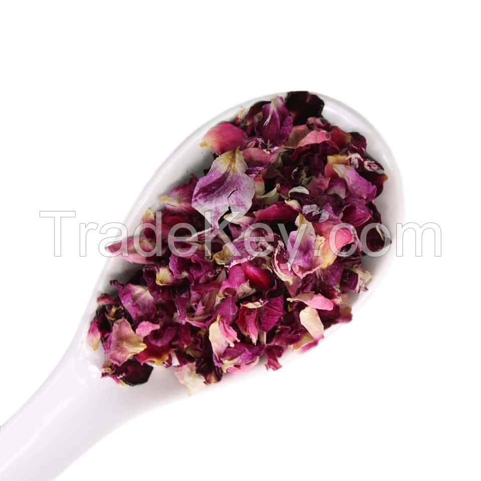 DRIED ROSE PETALS FOR INFUSION / CLEAN SOURCE / NATURAL COLOR & SCENT