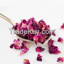 DRIED ROSE PETALS FOR INFUSION / CLEAN SOURCE / NATURAL COLOR & SCENT