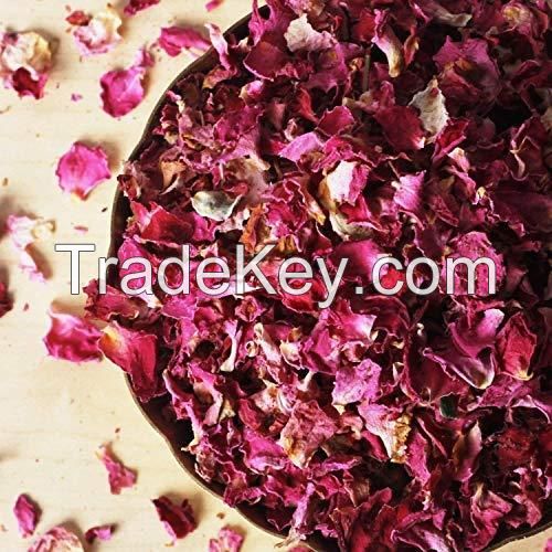 HANDPICKED ROSE PETALS / NATURAL DRIED FLOWERS / PLANT GOODNESS / SCENTED USE