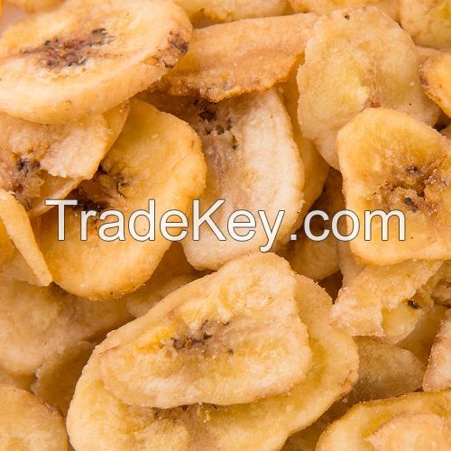 SUN-DRIED BANANA SLICES / CLEAN LABEL / PLANT-BASED / NATURAL SWEETNESS