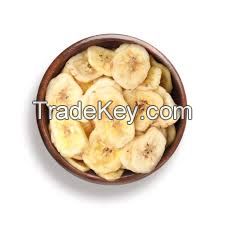 SUN-DRIED BANANA SLICES / CLEAN LABEL / PLANT-BASED / NATURAL SWEETNESS