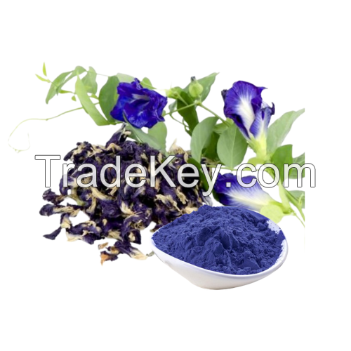 SUN-DRIED BLUE PEA FLOWER / NON-GMO / ADDITIVE-FREE / VEGAN FRIENDLY