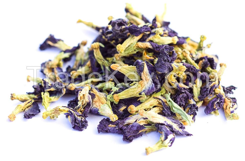 DRIED BUTTERFLY PEA FLOWER / CLEAN LABEL / PLANT-BASED / NATURAL COLORANT