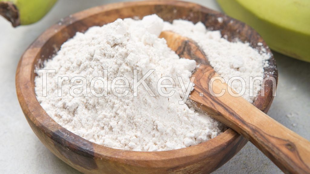 BANANA POWDER FROM GREEN FRUIT / ADDITIVE-FREE / PLANT-BASED GOODNESS