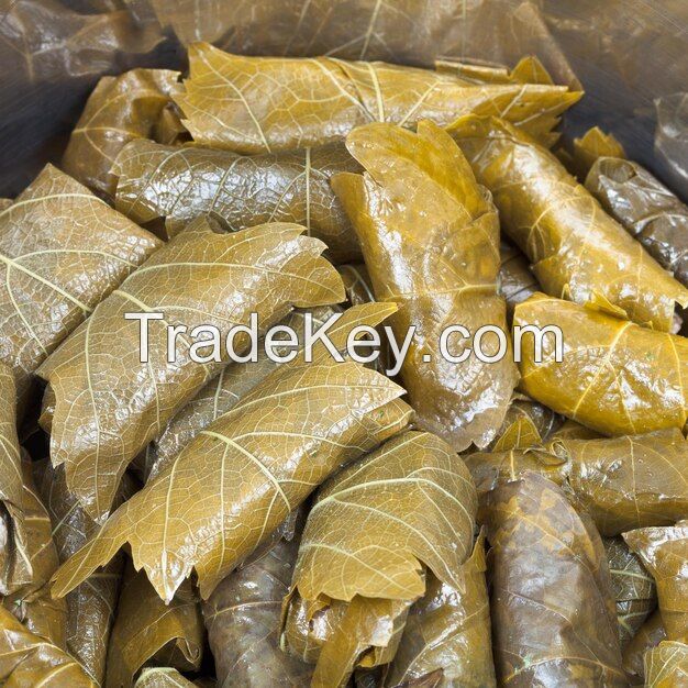 GRAPE LEAVES IN BRINE / ANCIENT FERMENTATION / LOW SODIUM / CLEAN LABEL