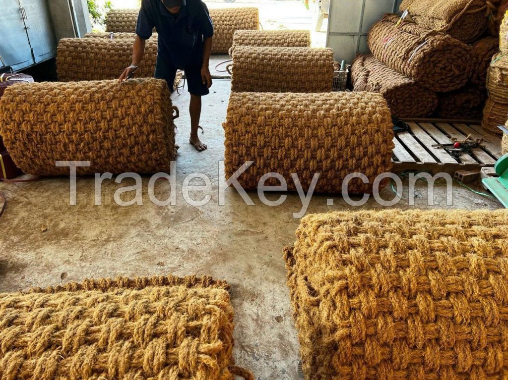 GARDENING MATS FROM COCONUT COIR / CLEAN LABEL / BIODEGRADABLE FIBER