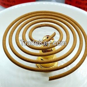 SPIRAL WOOD POWDER INCENSE / CLEAN BURN / HANDMADE / NATURAL BASE