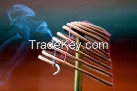 SPIRAL WOOD POWDER INCENSE / CLEAN BURN / HANDMADE / NATURAL BASE