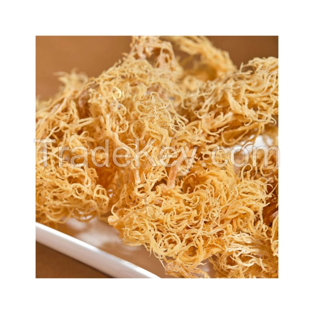 DRIED GOLDEN SEA MOSS / NATURAL WELLNESS / CLEAN LABEL / VEGAN ORIGIN