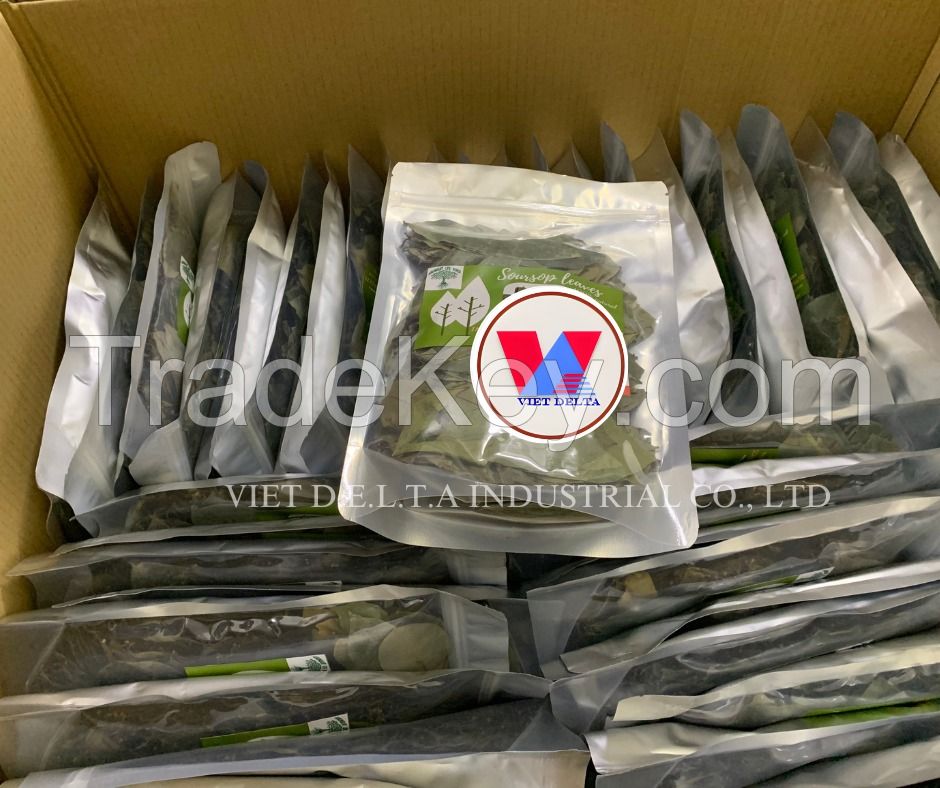 AIR-DRIED SOURSOP LEAF / NATURAL SOURCE / CLEAN PLANT / TEA FRIENDLY