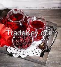 ALL NATURAL DRIED HIBISCUS FOR TEA PREPARATION IMMUNE BOOST AND CLEAN EATING LIFESTYLE