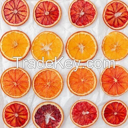 PREMIUM ORANGE SLICES DRIED / CLEAN LABEL / FRUIT SNACK / BOTANICAL PRODUCT