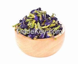 NATURAL DRIED PEA FLOWER FOR TEA MAKING RICH IN ANTIOXIDANTS CLEAN LABEL VEGAN PRODUCT