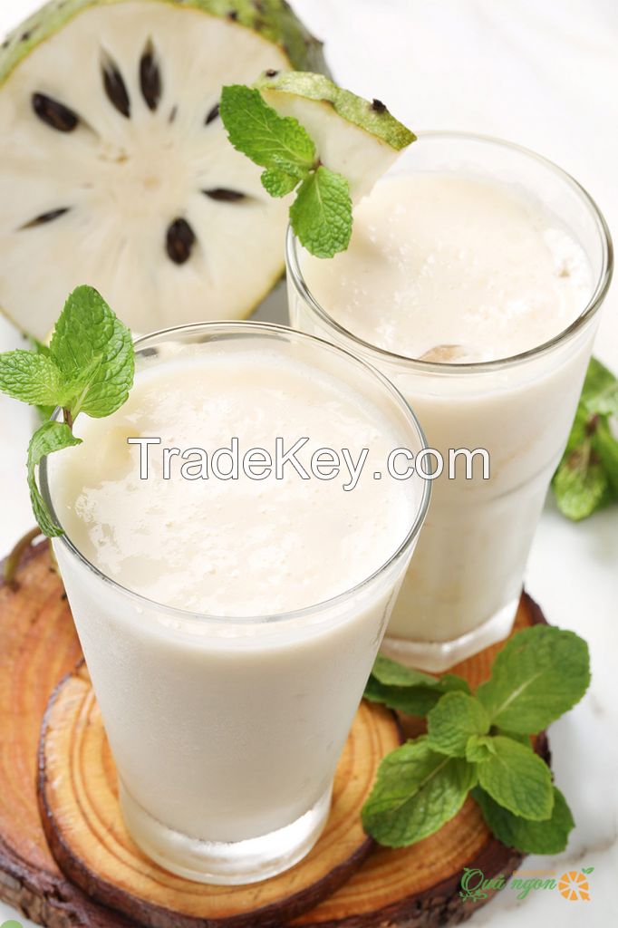 PURE SOURSOP CONCENTRATE / NO ADDITIVES / PERFECT FOR SMOOTHIE FACTORIES FUNCTIONAL JUICE BRANDS AND EXPORT SUPPLY