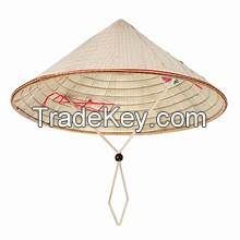 PURE HANDMADE NATURAL PALM LEAF CONICAL HAT FOR SUN PROTECTION CLEAN LABEL ECO LIFESTYLE SUPPORT