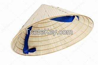 PURE HANDMADE NATURAL PALM LEAF CONICAL HAT FOR SUN PROTECTION CLEAN LABEL ECO LIFESTYLE SUPPORT