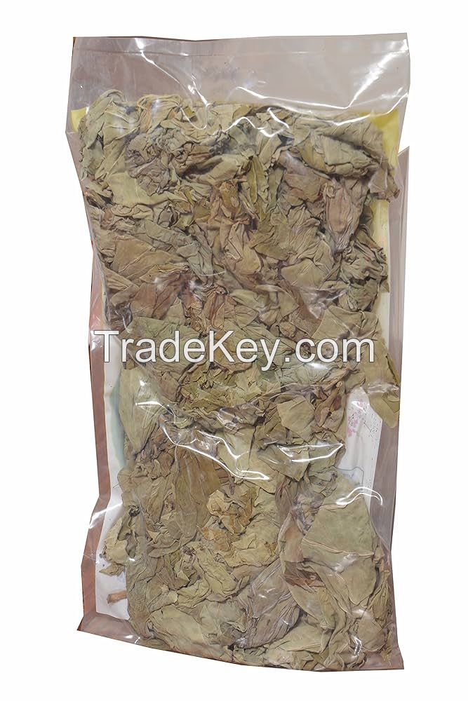 NATURAL DRIED TARO LEAVES / HANDPICKED AND SUN DRIED / READY FOR COOKING OR FOOD MANUFACTURING USE