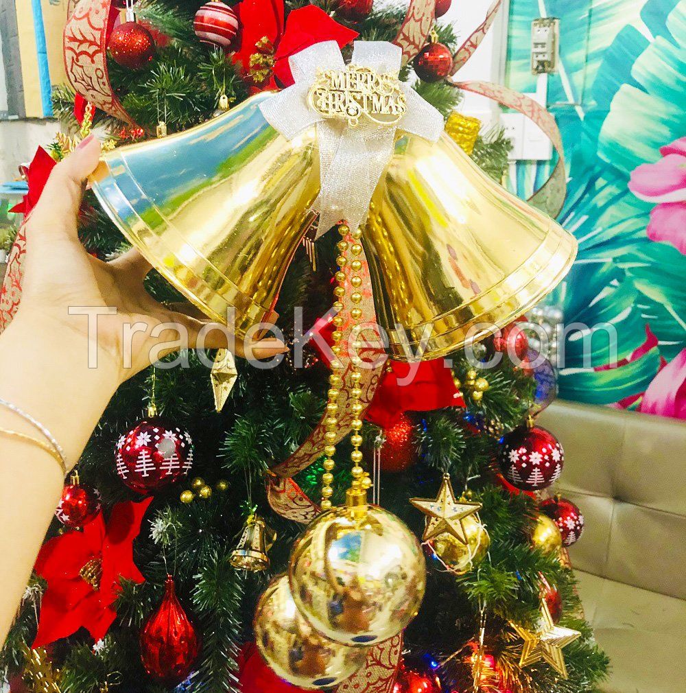 HANDCRAFTED CHRISTMAS BELLS / JINGLE SOUND / READY FOR GIFT BOXES AND TREE DECOR EXPORT