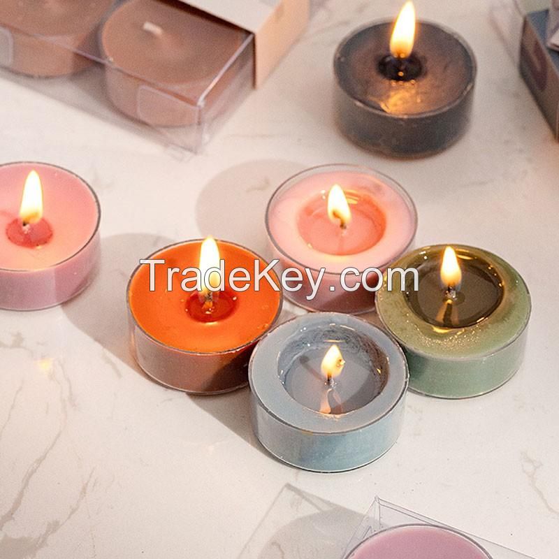 PREMIUM TEALIGHT CANDLES / SLOW BURNING / READY TO USE IN SPA WELLNESS HOTELS AND MEDITATION KITS