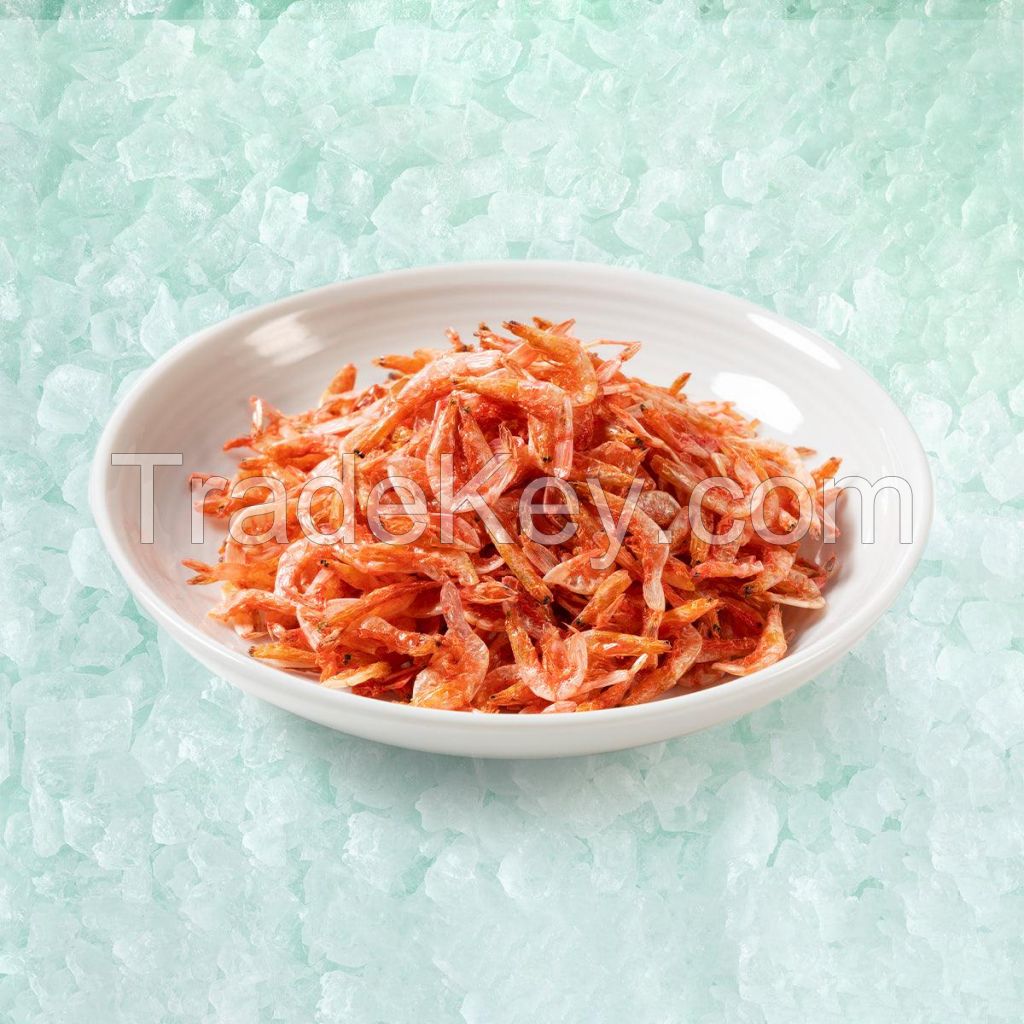 100% NATURAL DRIED SMALL SHRIMP / SEAFOOD SNACK / NON GMO / CLEAN PROCESSED FOR EXPORT USE
