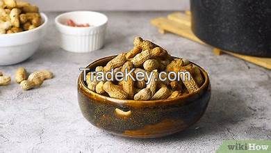 CLEAN LABEL BOILED PEANUT FROZEN NATURAL WHOLE FOOD SNACK WITH BOTANICAL PLANT POWER