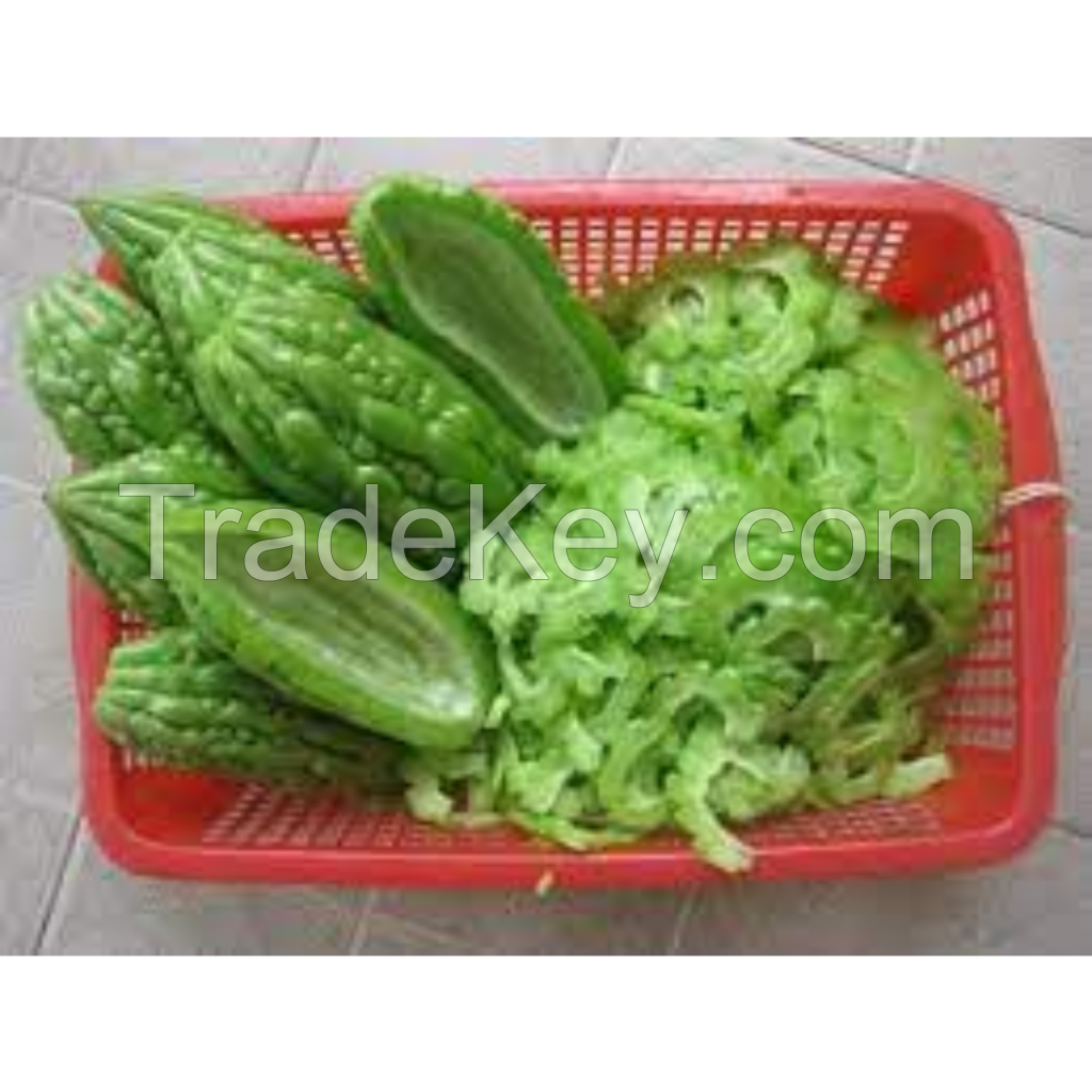 ALL NATURAL FROZEN BITTER MELON SLICES PREMIUM GRADE CLEAN LABEL INGREDIENT FOR HERBAL DRINKS AND GOURMET RECIPES