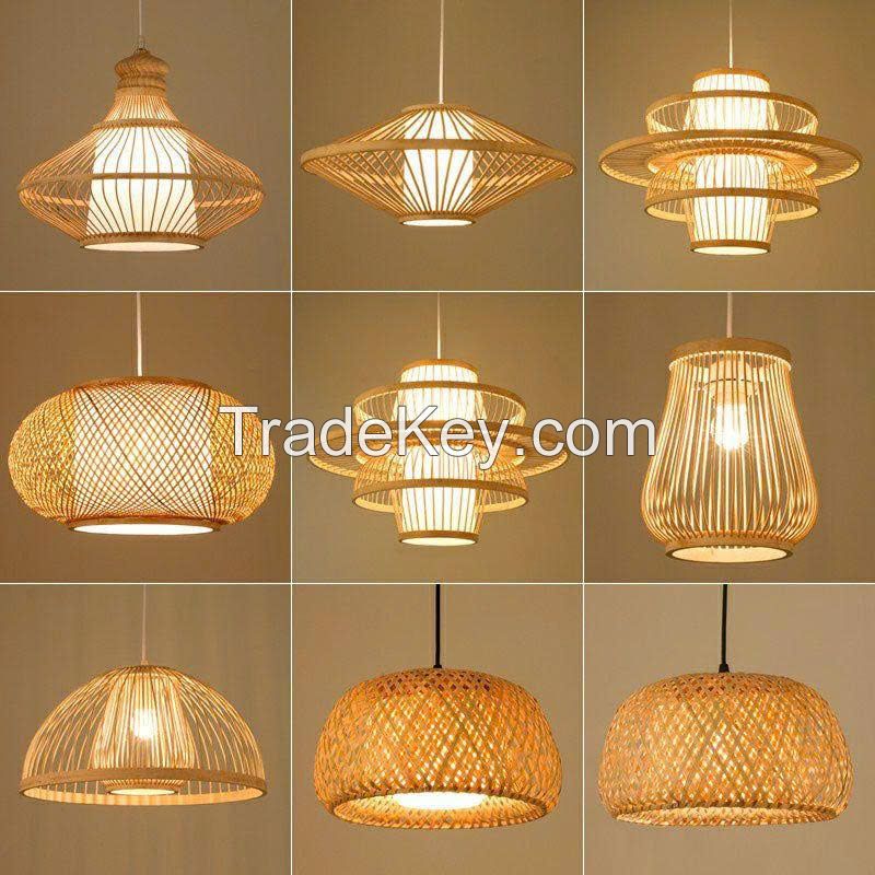 WHOLESALE BULK BAMBOO AND RATTAN LAMP PREMIUM HANDCRAFTED NATURAL LIGHTING EXPORT SUPPLY HOT DEAL TOP SALES PRODUCT OFFER