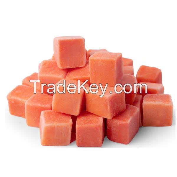 HOT DEAL FROZEN PAPAYA WHOLESALE BULK SUPPLY PREMIUM QUALITY TOP SALES NATURAL TROPICAL FRUIT EXPORT PRODUCT