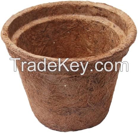 NATURAL COCONUT FIBER POTS WHOLESALE FROM VIETNAM