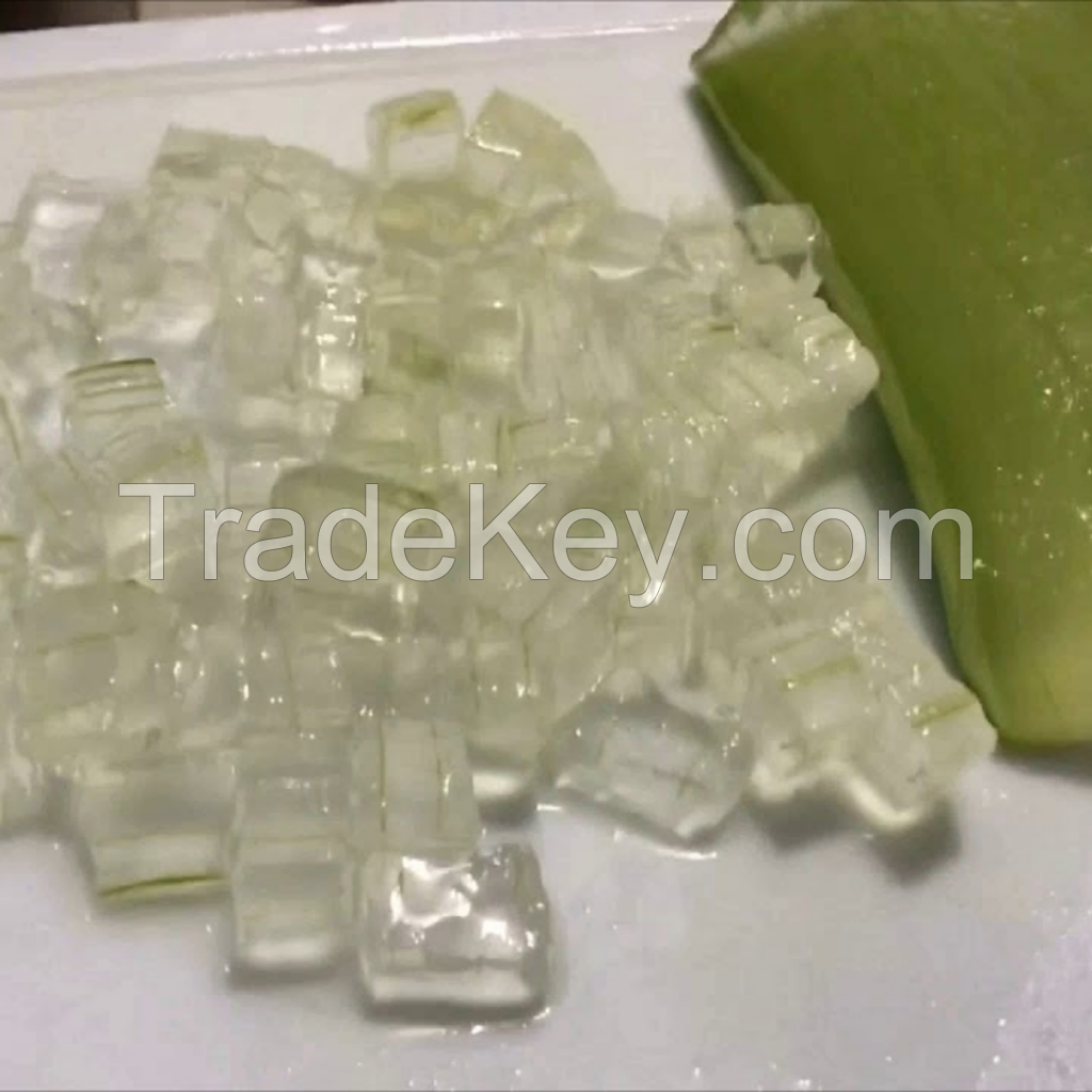 PREMIUM ALOE VERA CUBES CLEAN LABEL NATURAL INGREDIENT FOR DRINKS DESSERTS AND SKINCARE PRODUCTS
