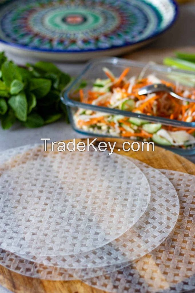 NATURAL RICE PAPER FOR SPRING ROLLS