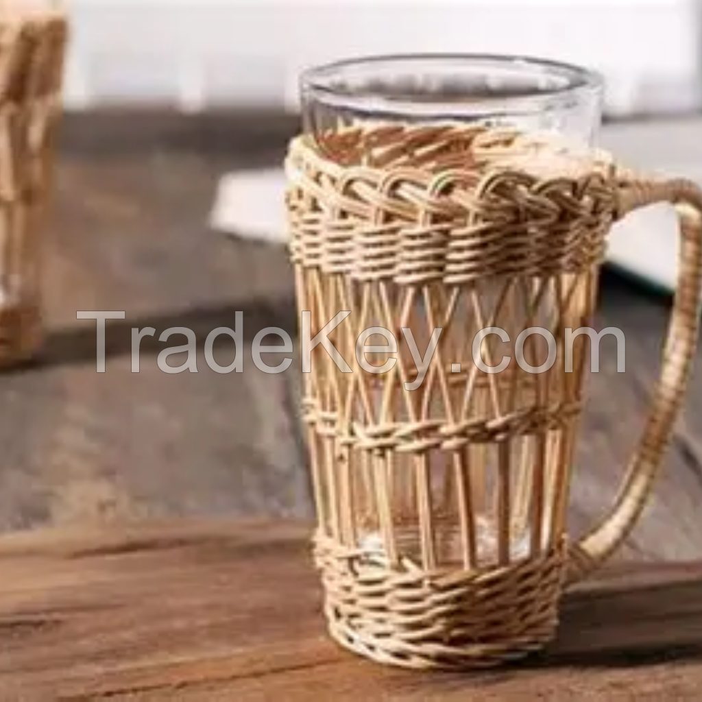 Natural Rattan Kitchen Tools Handcrafted