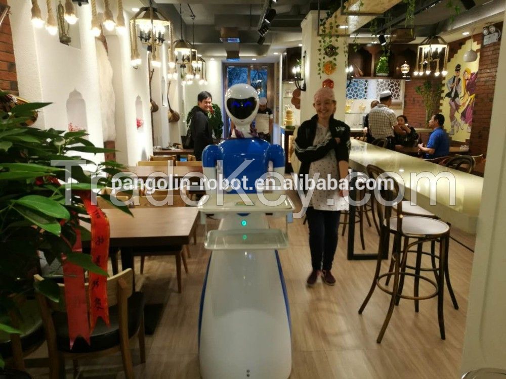 China Manufacture Intelligent Robot Restaurant Waiter Robot