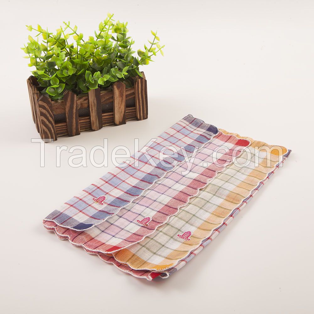 good quality stripe polyester handkerchief 466